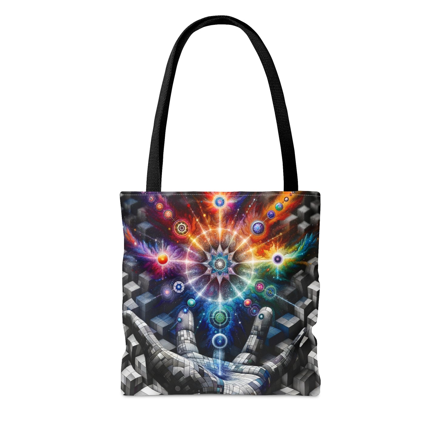 Cosmic Hand Tote Bag