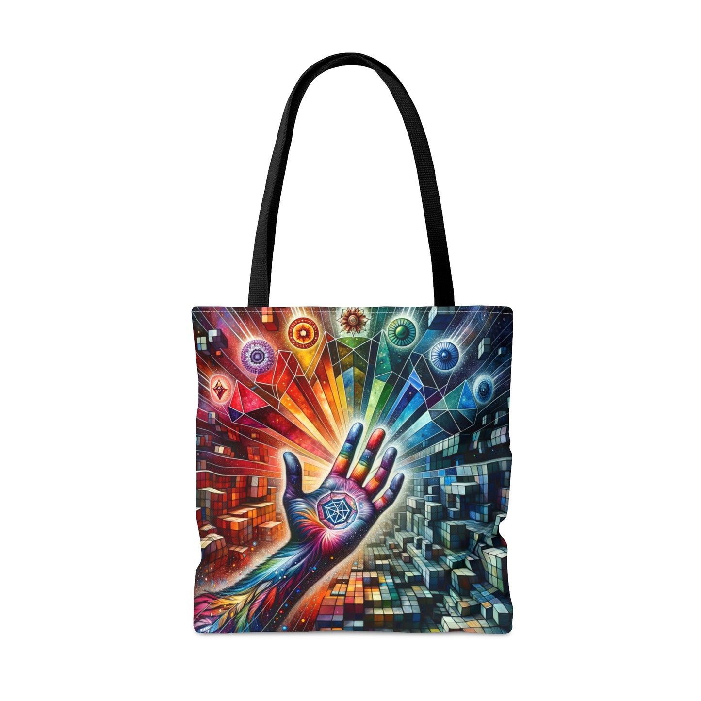 Cosmic Hand Tote Bag