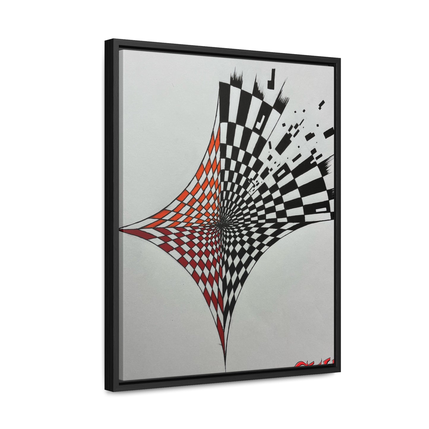 "Thinking Outside The Box" by Chubb Studios Canvas Art