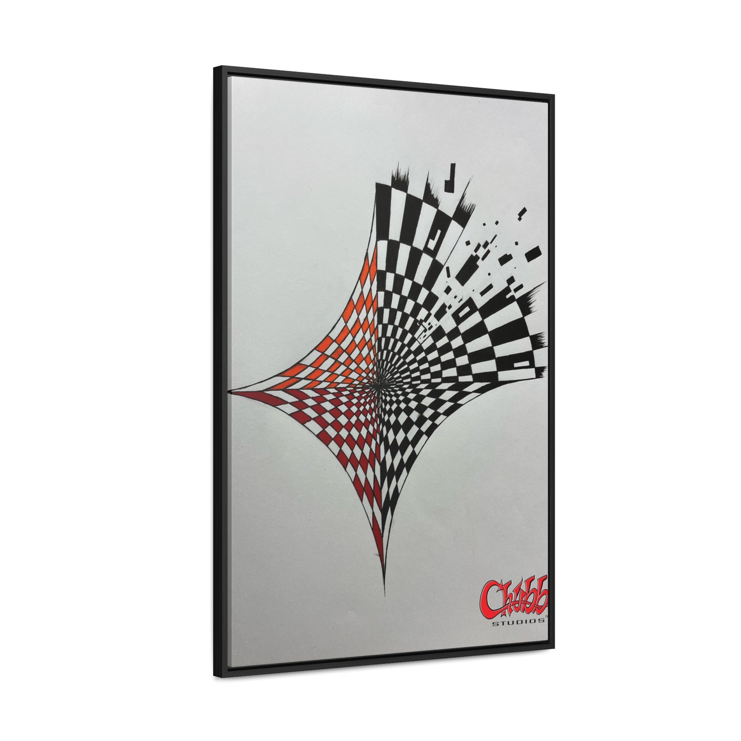 "Thinking Outside The Box" by Chubb Studios Canvas Art