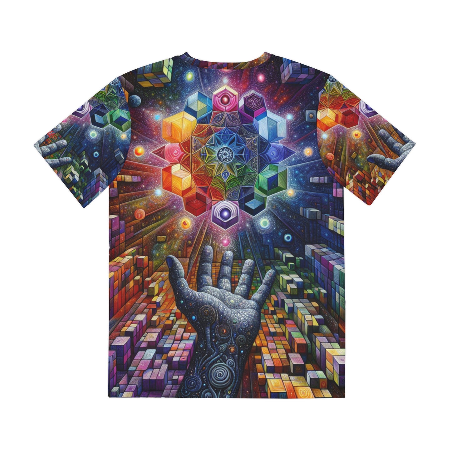 Cosmic Hand Mandala Tee