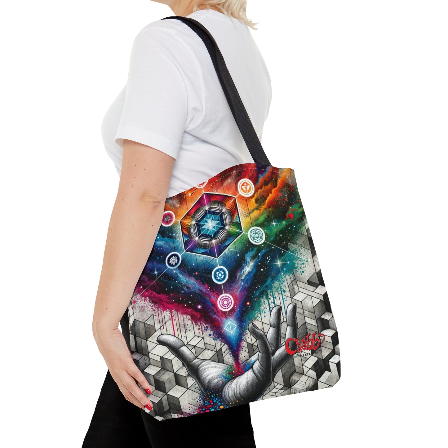 Cosmic Energy Tote Bag