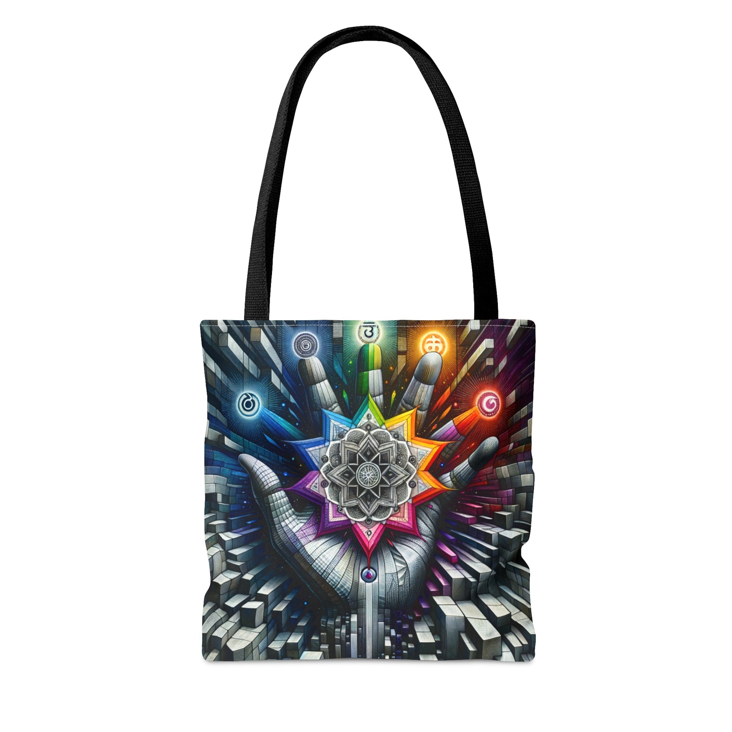 Cosmic Mandala Tote Bag