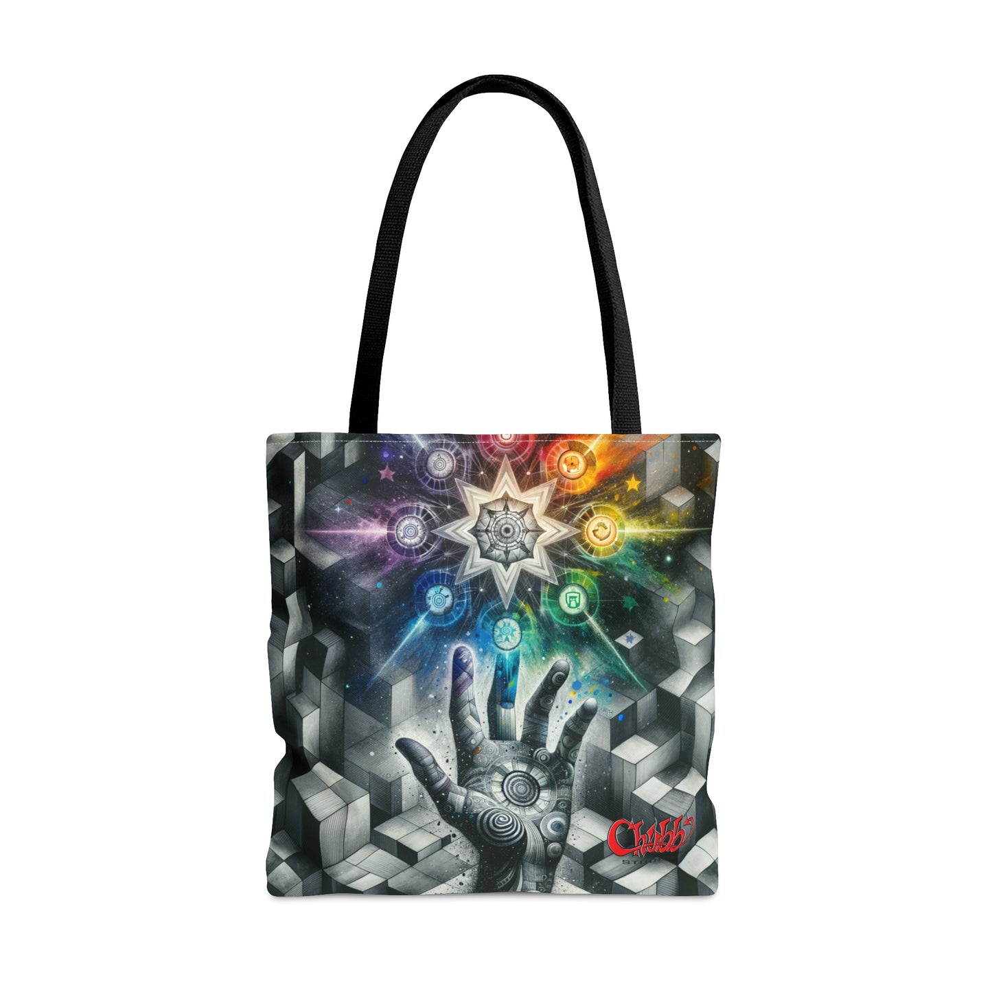 Cosmic Hand Tote Bag