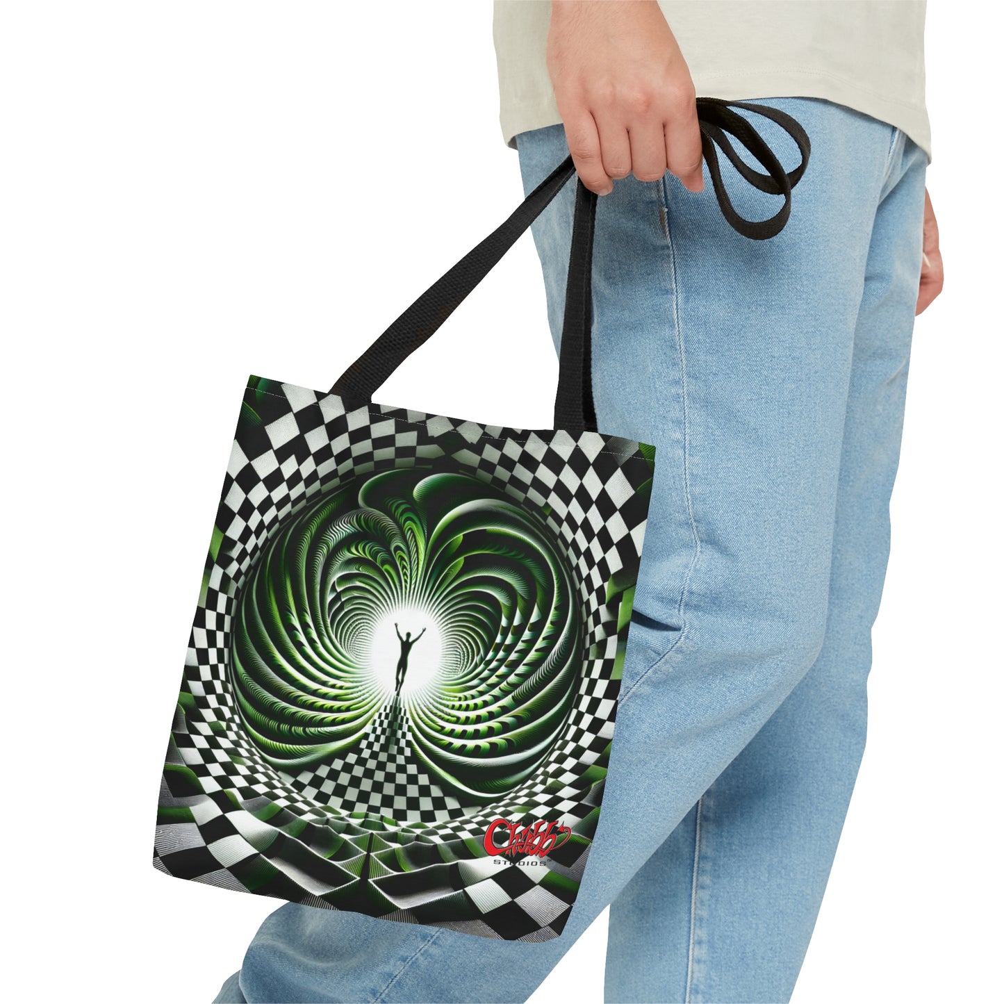 Hypnotic Vortex Tote