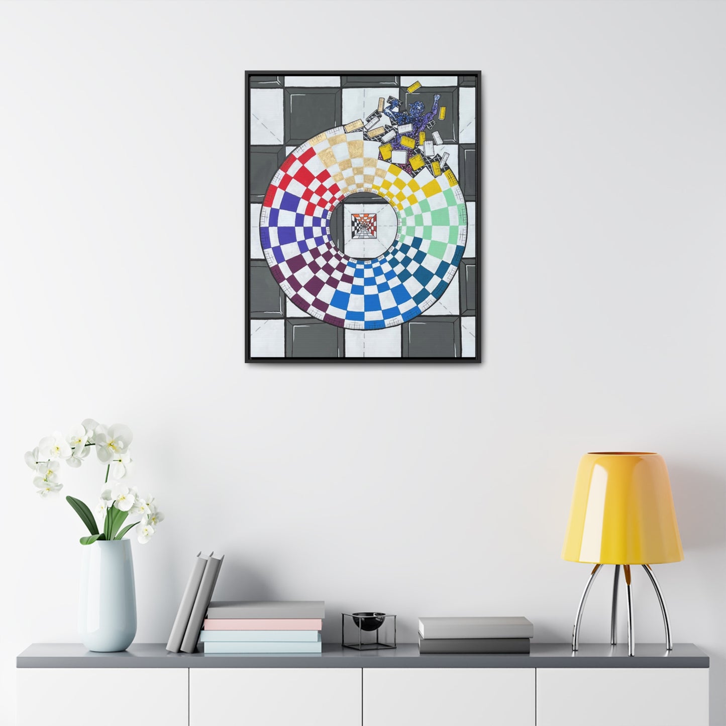 "Breaking The Cycle" by Chubb Studios Canvas Art