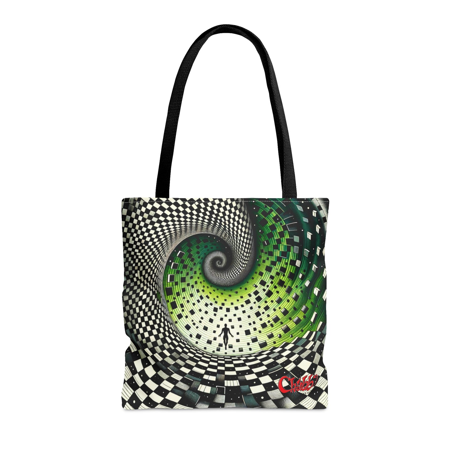 Hypnotic Vortex Tote Bag