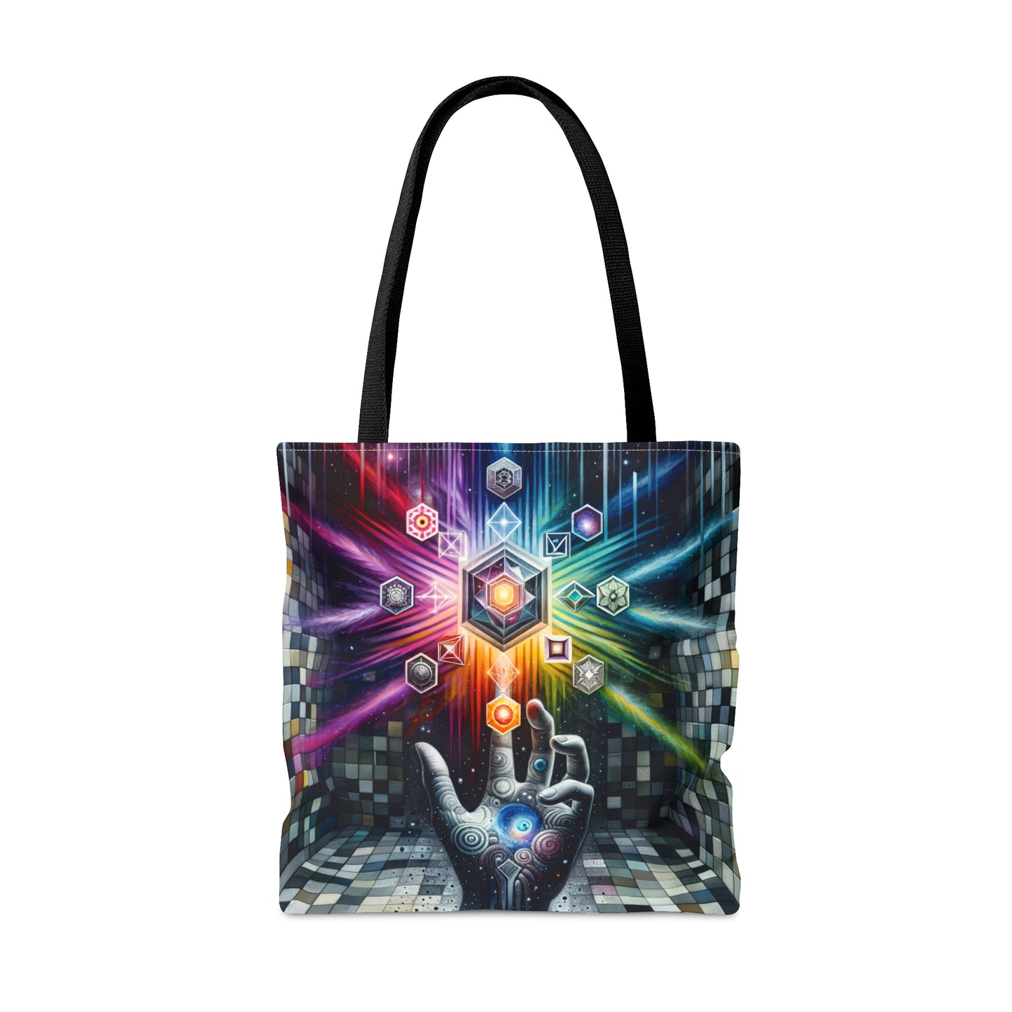 Cosmic Hand Tote Bag