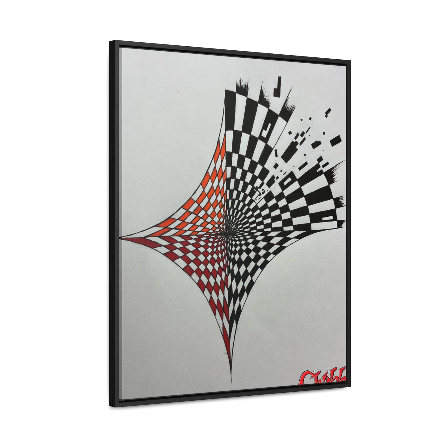 "Thinking Outside The Box" by Chubb Studios Canvas Art