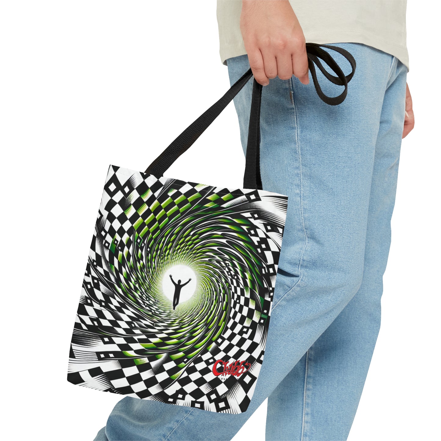 Hypnotic Vortex Tote