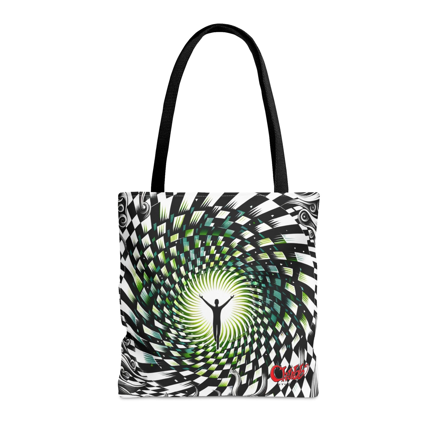 Hypnotic Vortex Tote Bag