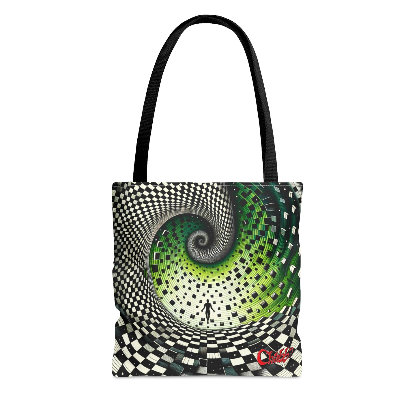 Hypnotic Vortex Tote Bag