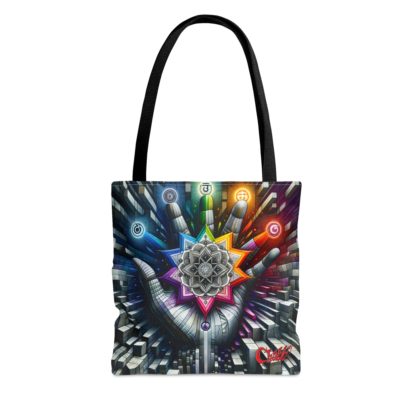 Cosmic Mandala Tote Bag