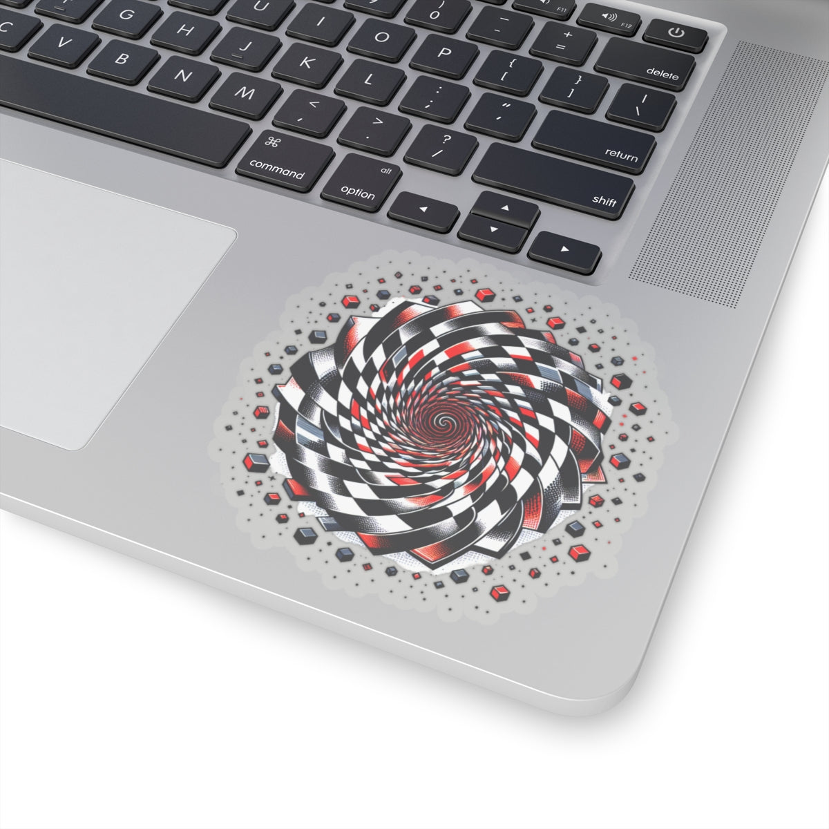 Hypnotic Vortex Geometric Sticker