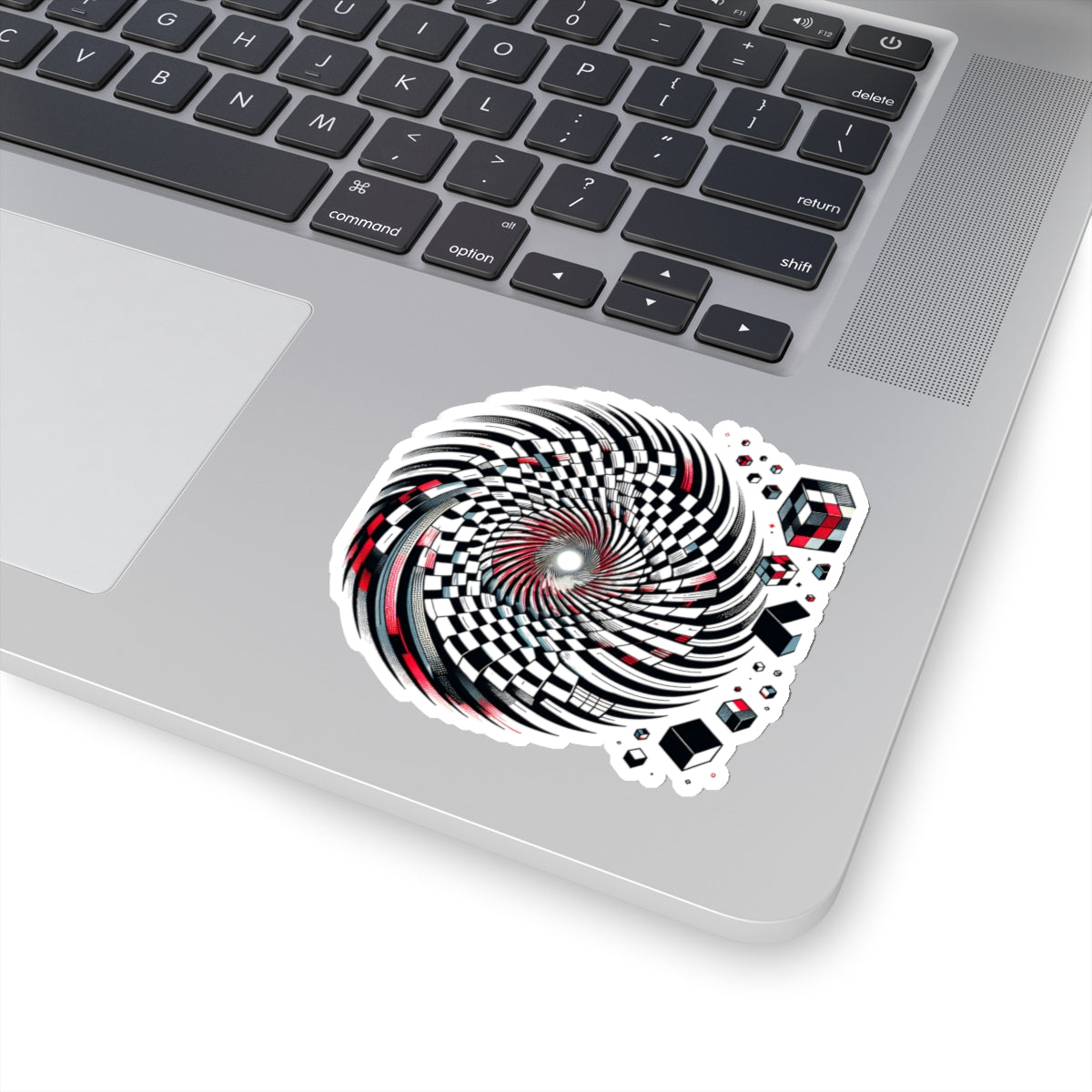 Hypnotic Vortex Geometric Sticker