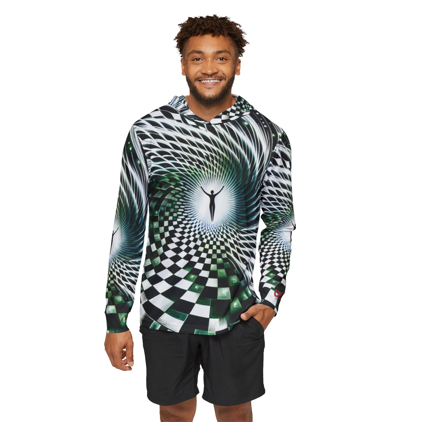 Vortex Illusion Warmup Hoodie