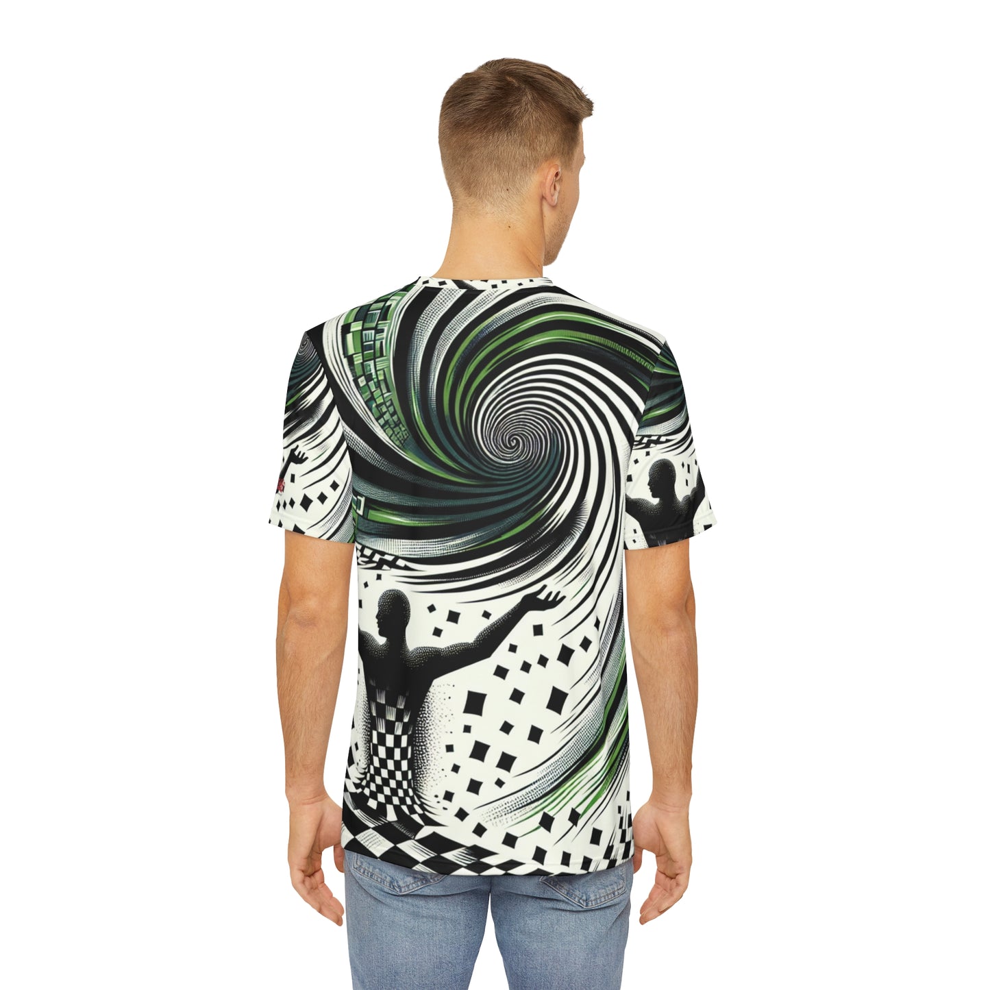 Hypnotic Vortex Graphic Tee