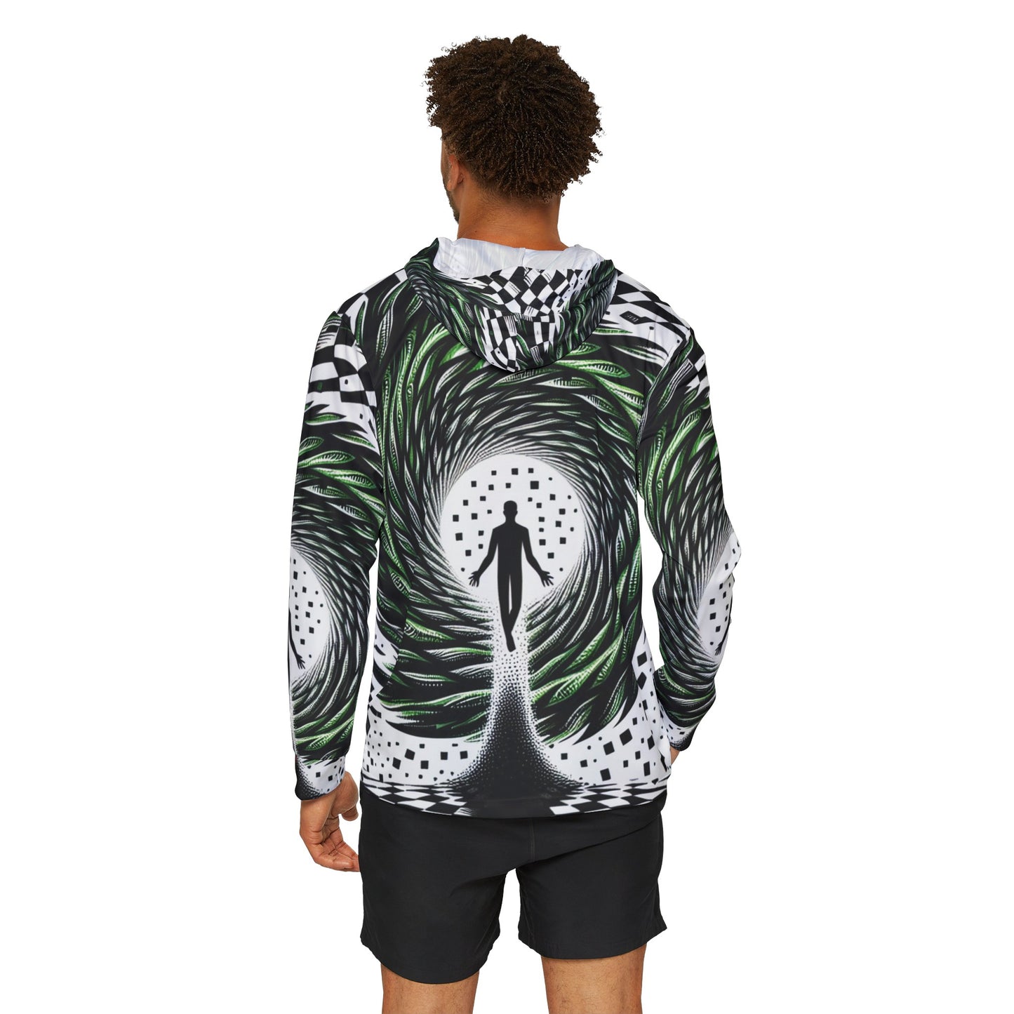 Hypnotic Vortex Graphic Hoodie