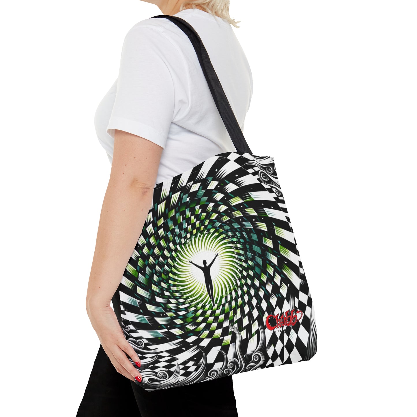 Hypnotic Vortex Tote Bag