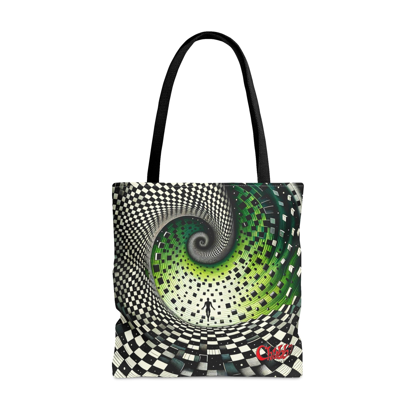 Hypnotic Vortex Tote Bag