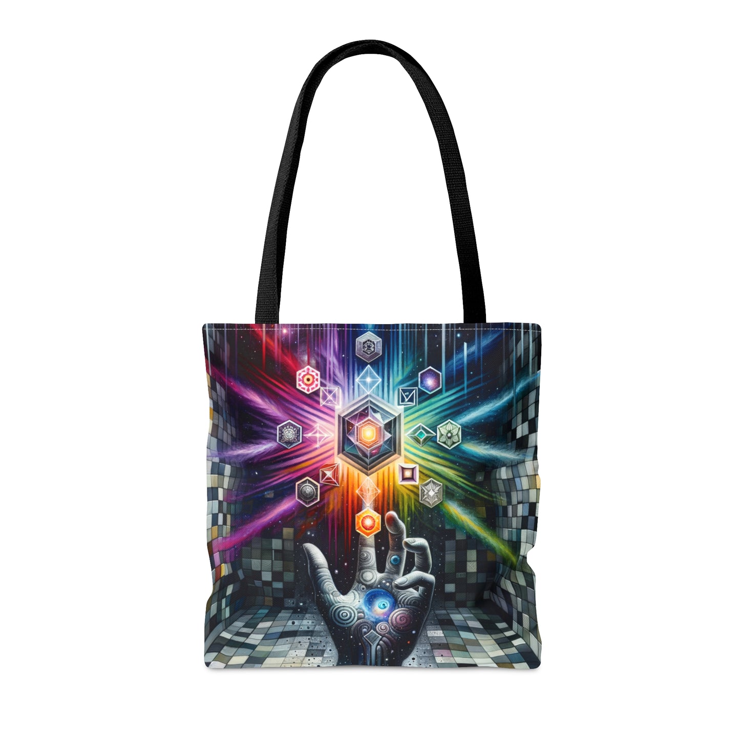 Cosmic Hand Tote Bag