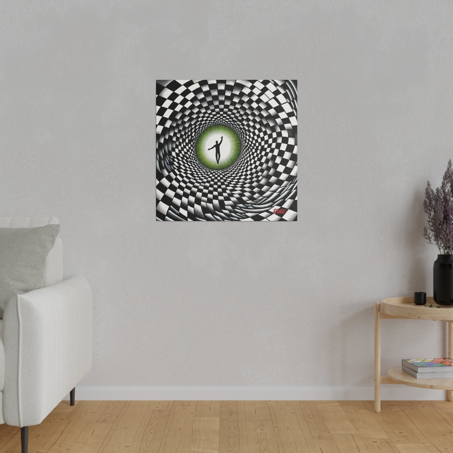 Surreal Vortex Canvas