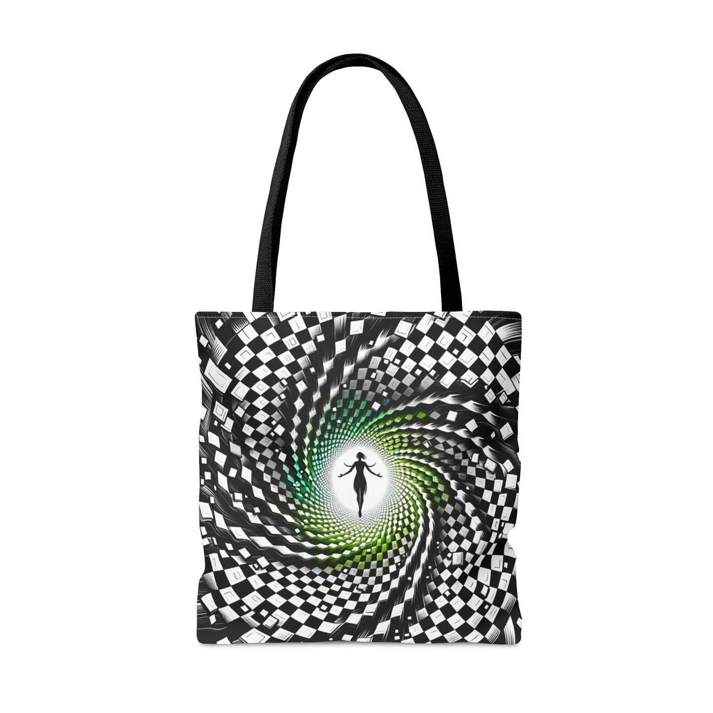 Hypnotic Vortex Tote Bag