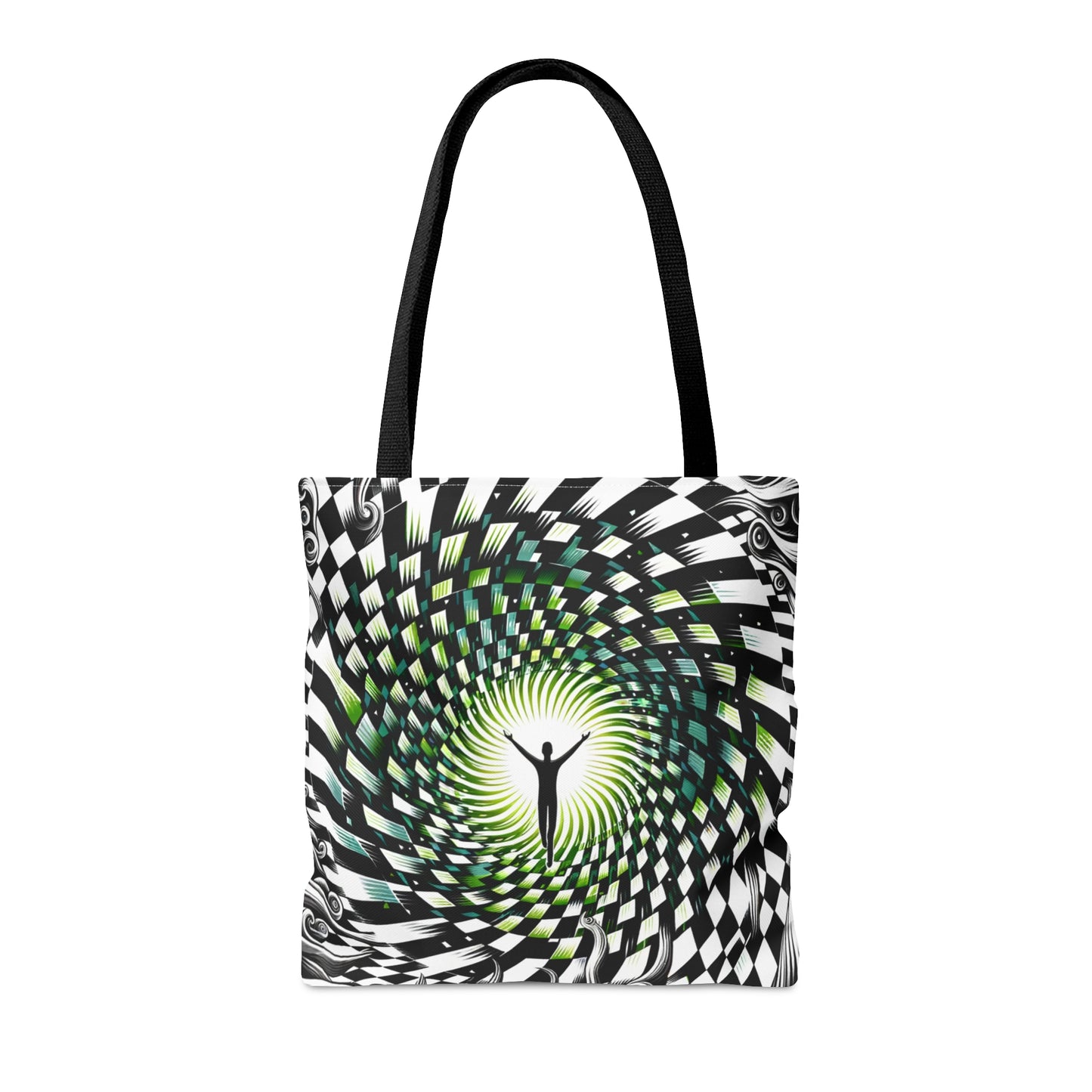 Hypnotic Vortex Tote Bag