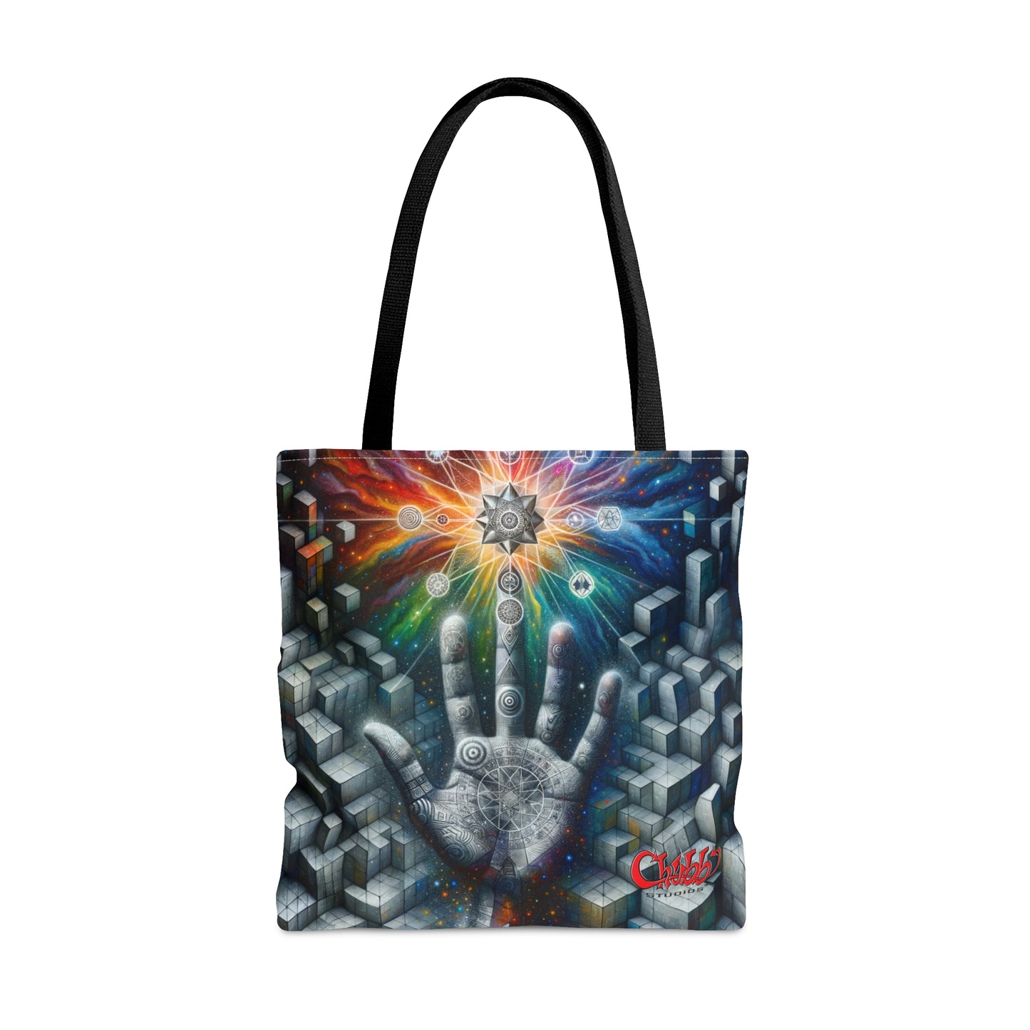 Cosmic Hand Tote Bag