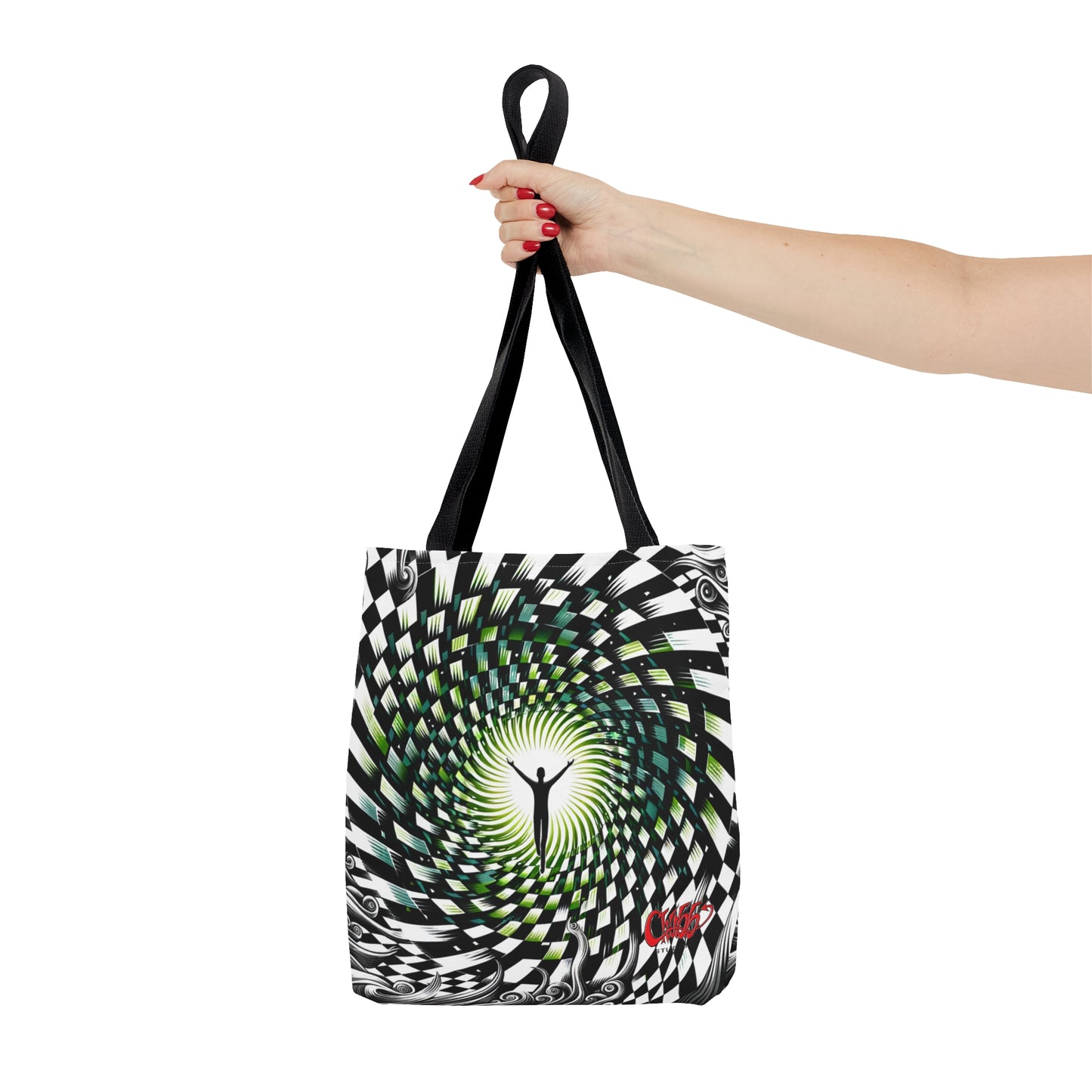 Hypnotic Vortex Tote Bag