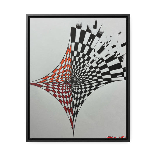 "Thinking Outside The Box" by Chubb Studios Canvas Art