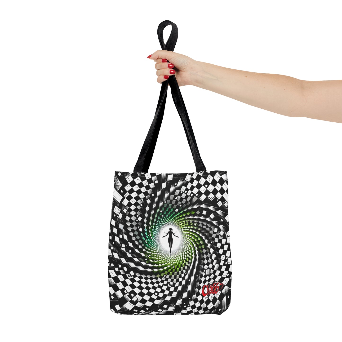 Hypnotic Vortex Tote Bag