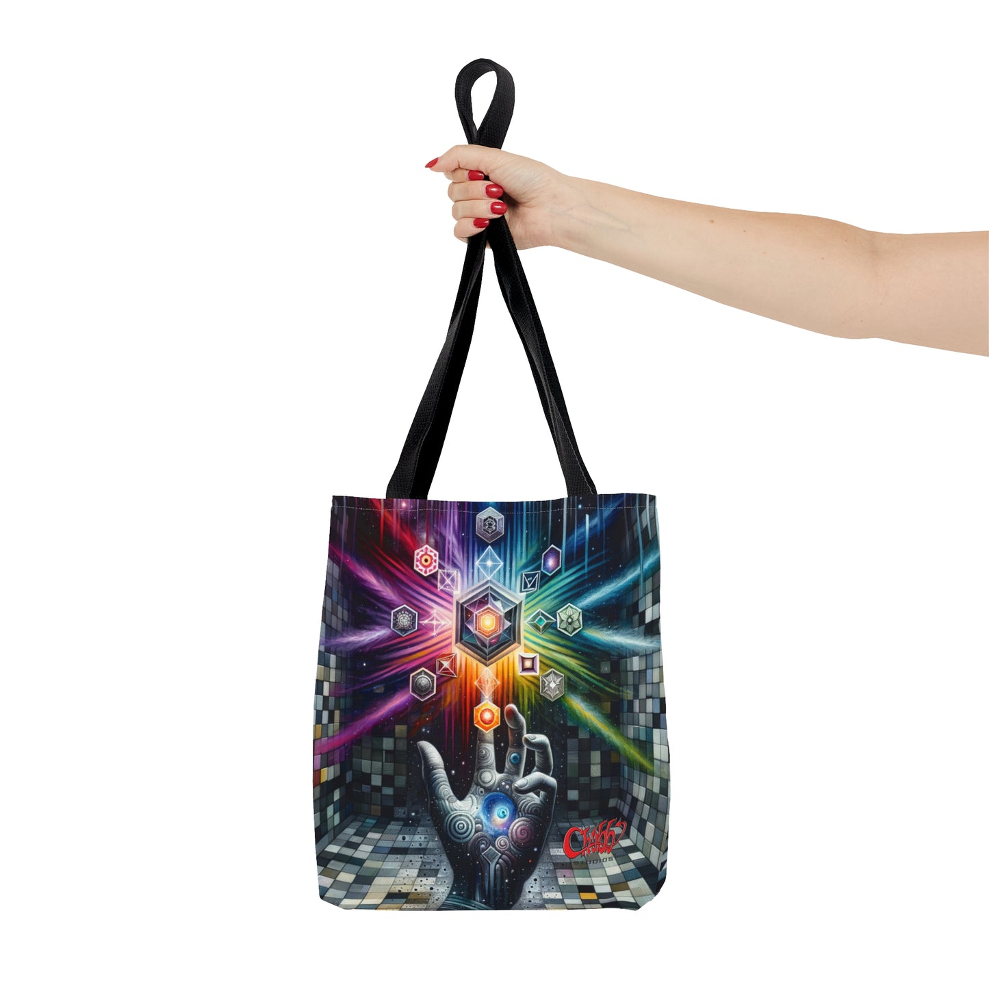 Cosmic Hand Tote Bag